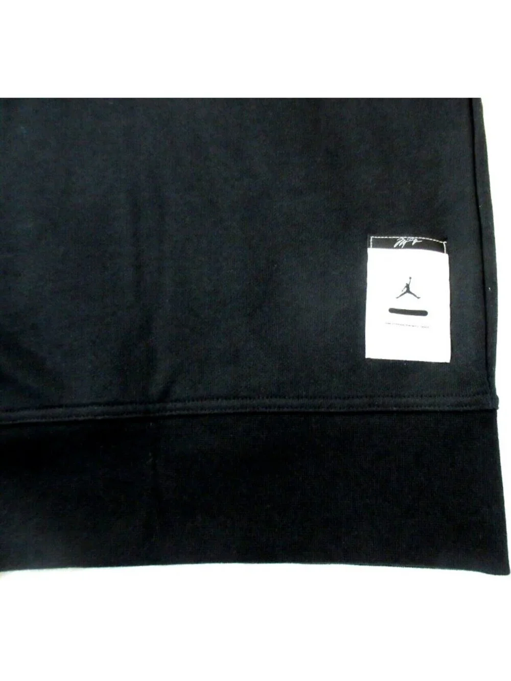 Men's Jordan Sport DNA PO Graphic Print Hoodie Sweatshirt Black White Size XL